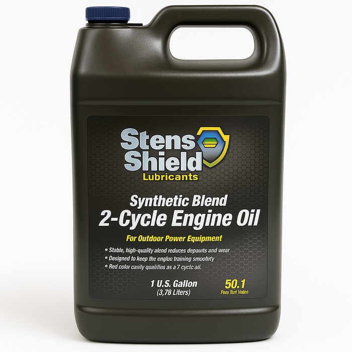 80-12C1 Stens Shield 2-Cycle Engine Oil 50:1 Synthetic Blend,1 Gallon