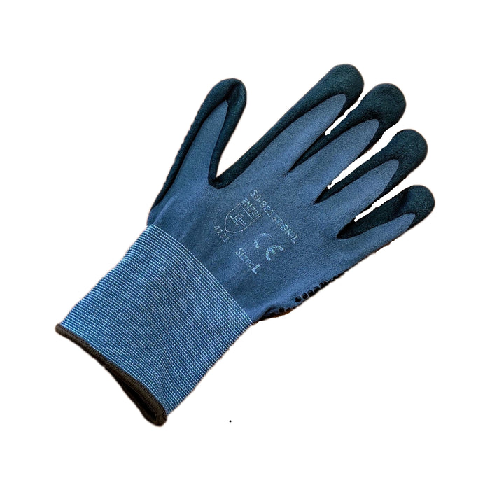 81-18 15 gauge grey nylon & spandex shell GLOVE