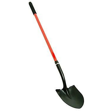 76-20 Long Handle Open Back Round w/ Fiberglass Handle