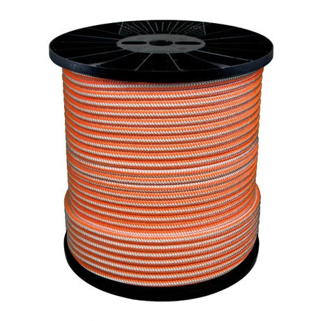 87-41 Pelican 1/2" Orange & White Arborist-16 Rope