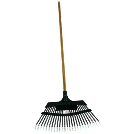 76-7 RAKE BY W.L.S. 18" Rake Head w/ Wood Handle