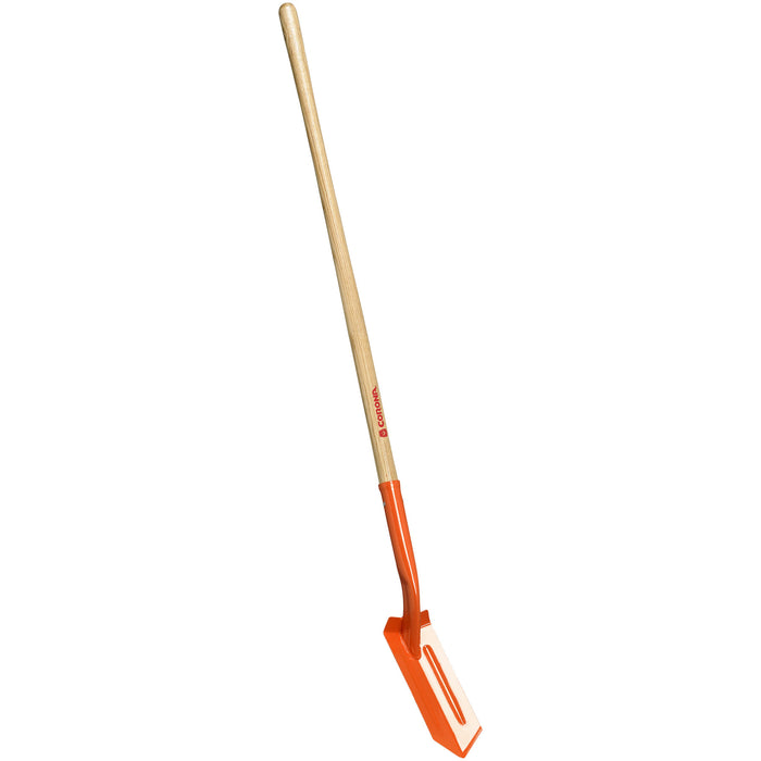 76-74 CORONA IRRIGATION SHOVEL 4" WOOD HANDLE