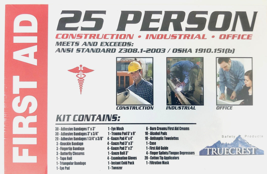 81-35 25 PERSON FIRST AID KIT