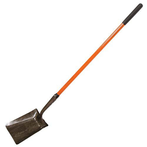 76-19 Long Handle Open Back Square w/ Fiberglass Handle