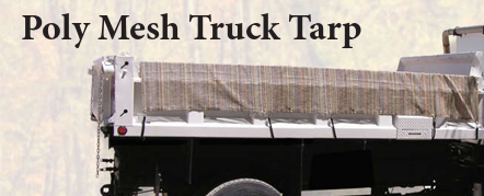 78-23 Poly Mesh Truck Tarp