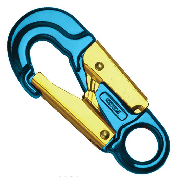 87-35H DOUBLE-LOCK SAFETY SNAP BLUE W/ GOLD