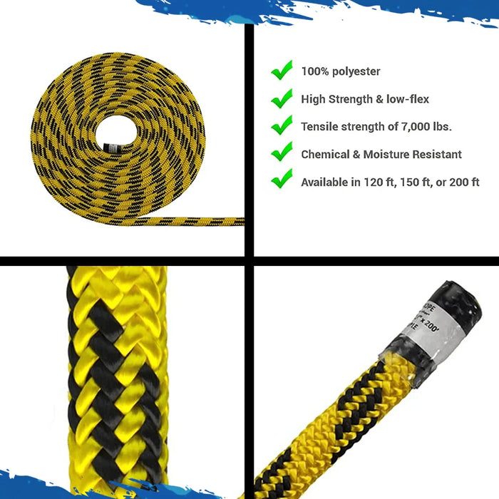 87-40-120F  Hank USR-4A-14Y-120H Pelican Rope   Pelic