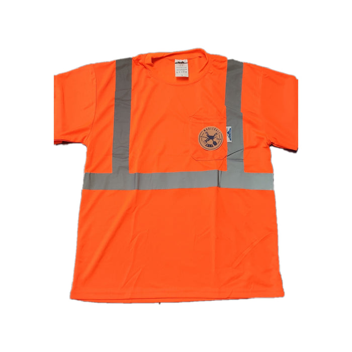 81-23 SPECIAL HIGH LONG SLEEVE MESH SHIRT ORANGE